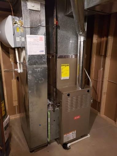 Furnace and vent connections
